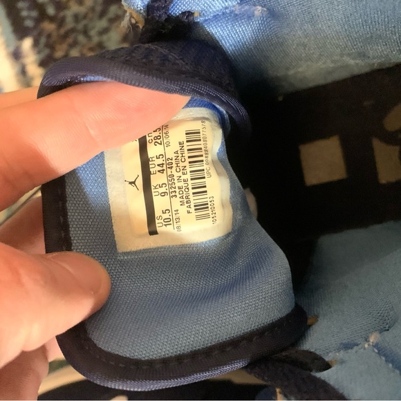 Jordan 1 CP3 UNC Colorway Sz 10.5 - Picture 6 of 8